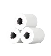 MFLABEL 3-1/8" x 119' Thermal Receipt Paper, Pos Receipt Paper, Cash Register Paper Rolls, Receip...