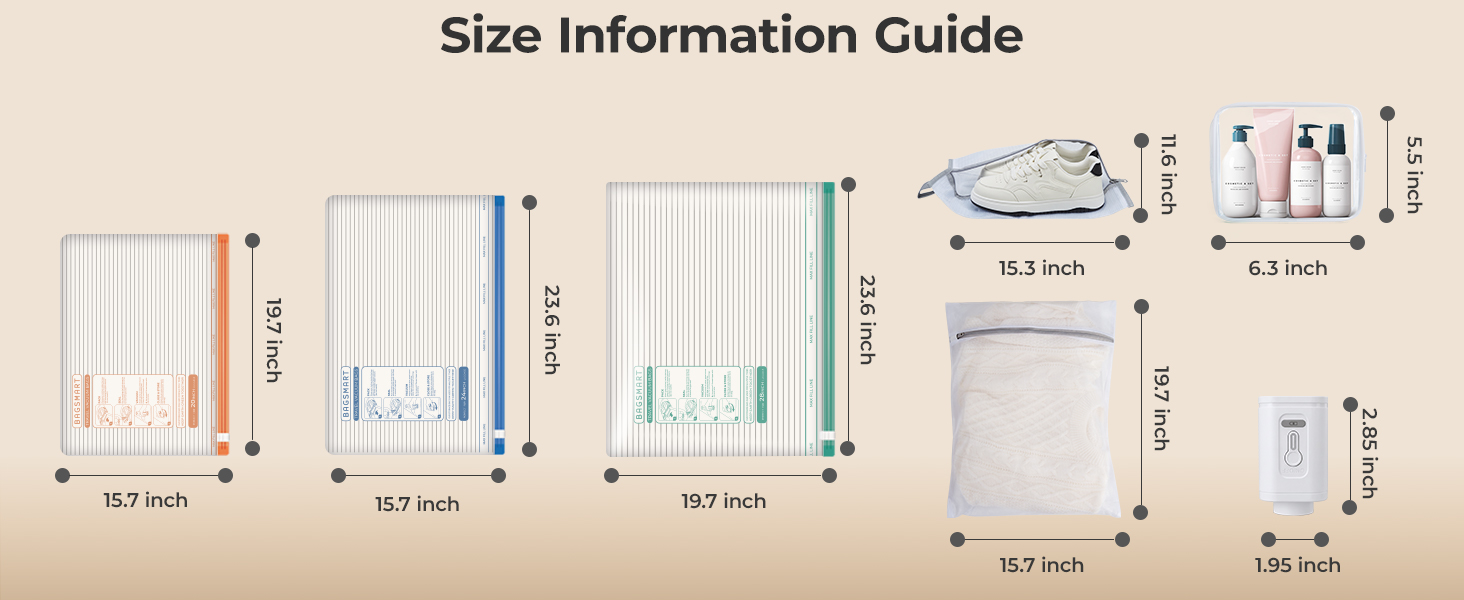 travel vacuum bags for luggage