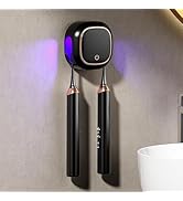 Toothbrush Holder Wall Mounted, Rechargeable Smart Cleaner Case, Portable Toothbrush Holder for E...