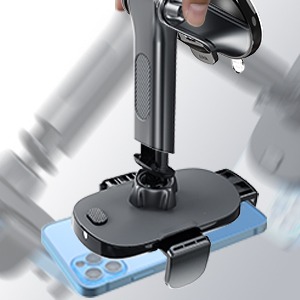 solid car phone holder mount