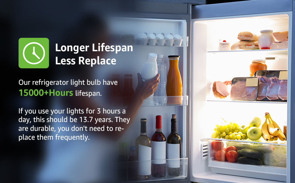 refrigerator light bulb