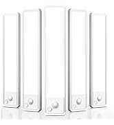 Under Cabinet Motion Sensor Lighting: Dimmable Rechargeable Lights Indoor - Battery Operated Ligh...