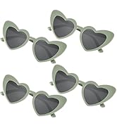 NACHLYNN 4/12/24 Pairs Heart Shaped Sunglasses Bachelorette Sunglasses Love Vintage Heart Glasses...