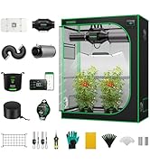 VIVOSUN GIY Smart Grow Tent System 4x2, WiFi-Integrated Grow Tent Kit, with Automate Ventilation ...