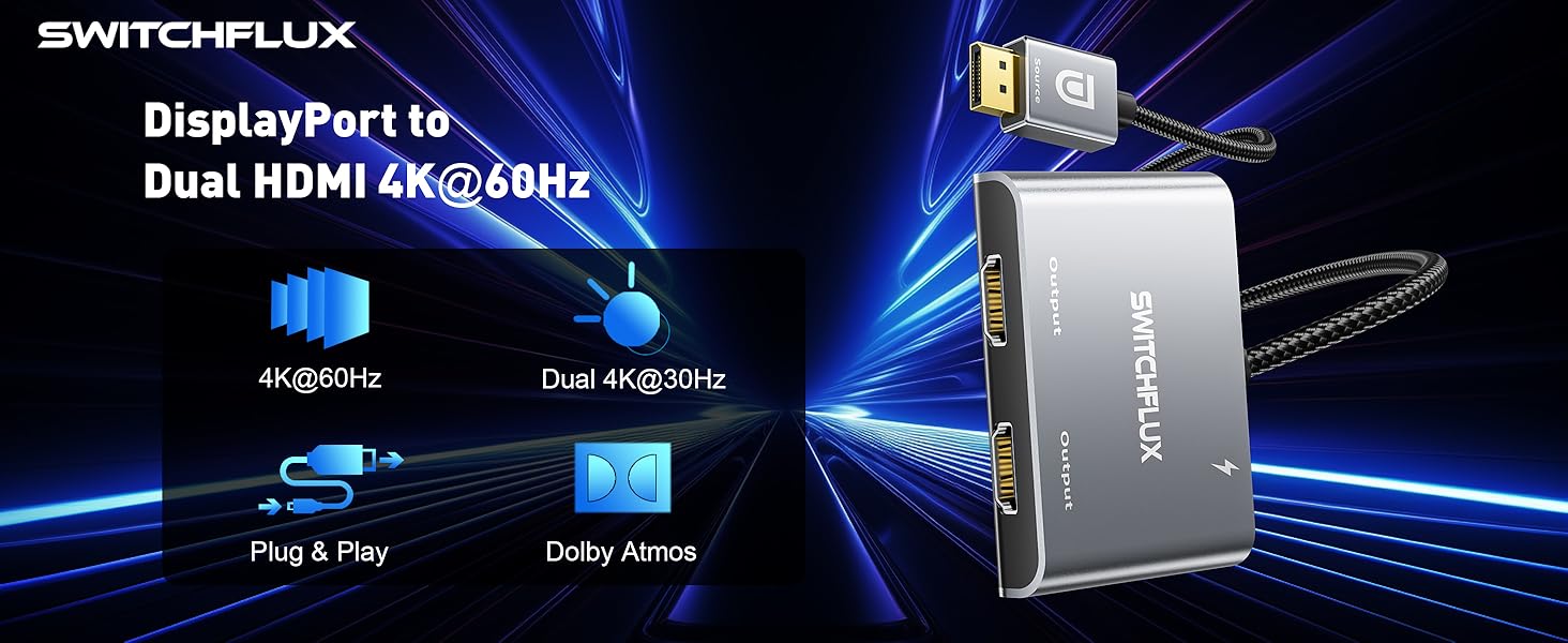 hdmi splitter for dual monitors