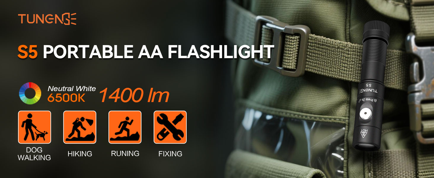 AA flashlight