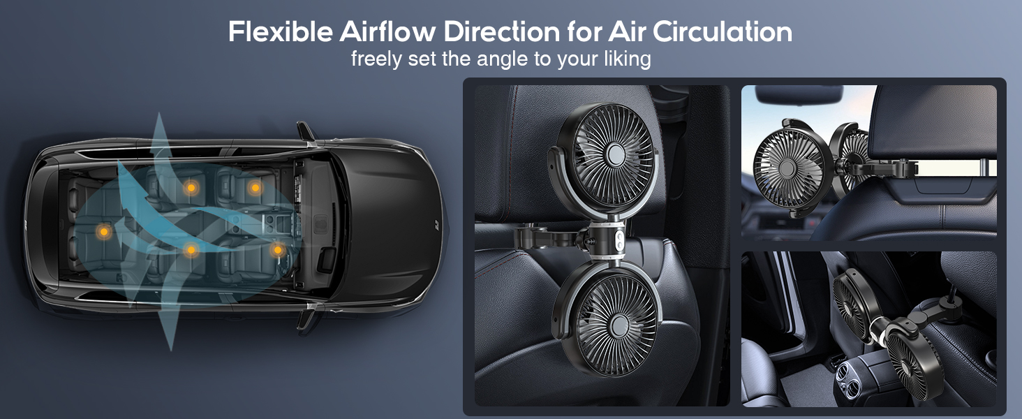 car fans that blow cold air