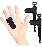 Trigger Finger Splint(2 Pack) Support Brace for Middle, Ring, Index, Thumb and Pinky Straightenin...