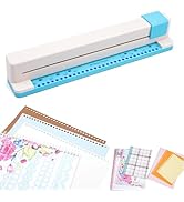 30 Hole Paper Punch, Binding Machine for Planner, A4 A5 A6 A7 B5 B6 B7 Book Binder Notebooks Loos...