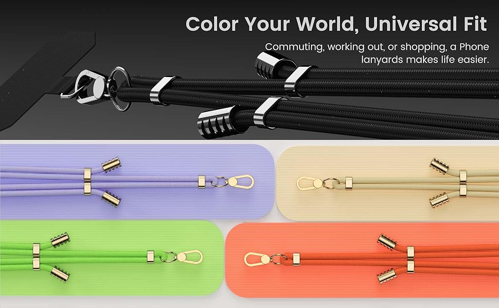 Crossbody Cell Phone Lanyard