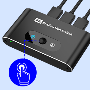 hdmi switch 2 in 1 out