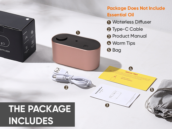 Waterless Diffuser for Essential Oil