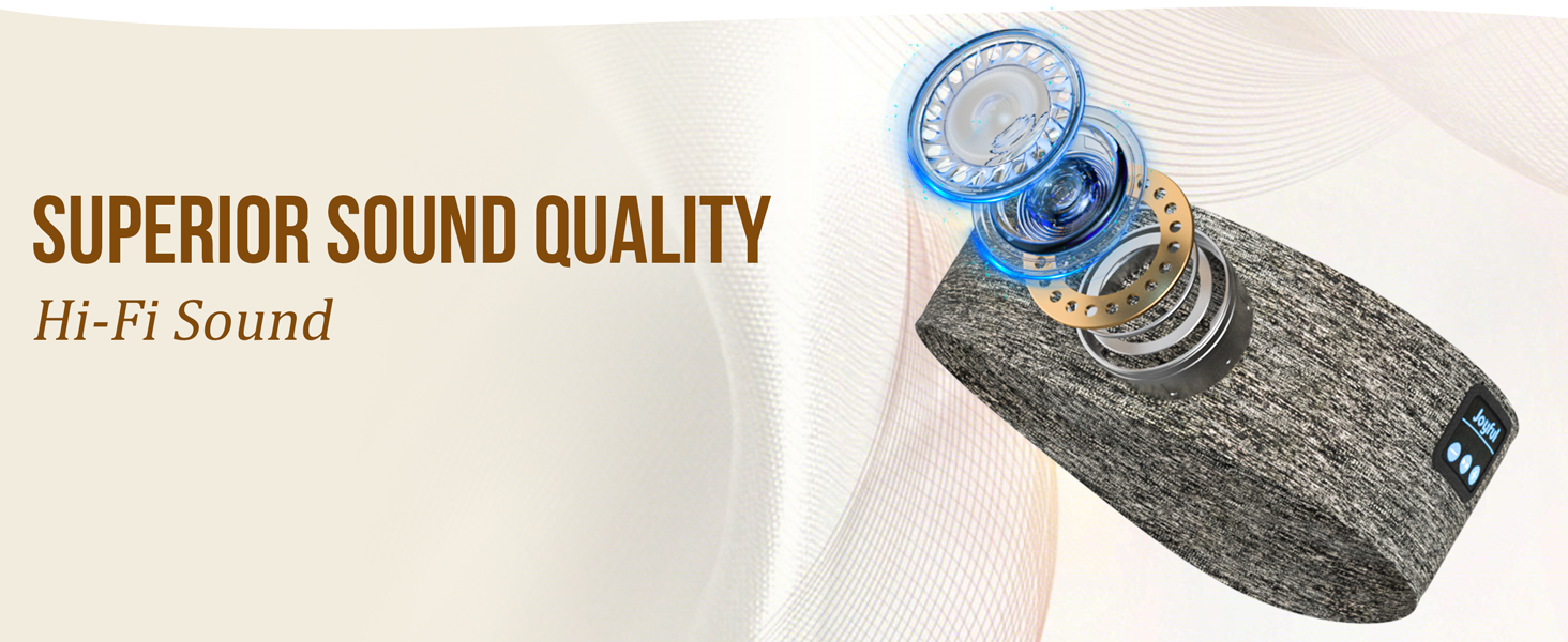 wireless headband universal size