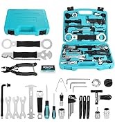 DURATECH Bike Tool Kit, Complete Bicycle Tool Kit with Storage Box, Bike Repair Tool Kit for Moun...