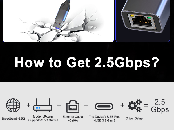 2.5gbps network adapter