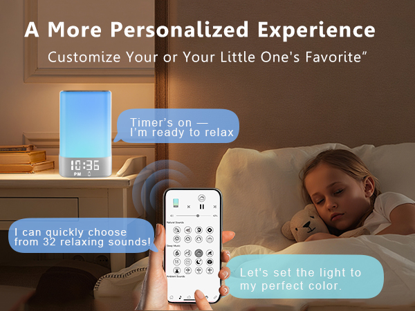 sound machine with light baby white noise machine sound machine for kids girls room decor