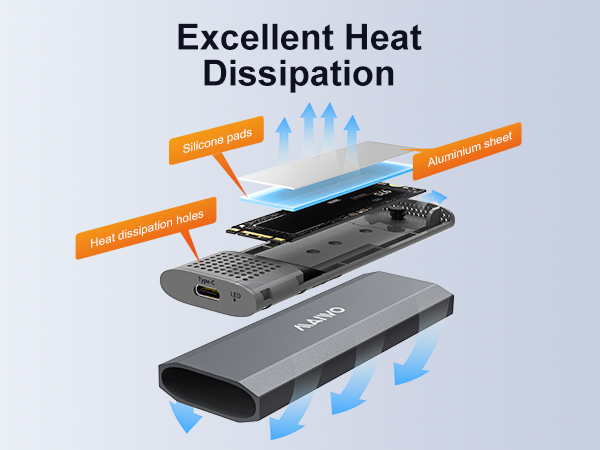 M.2 NVME SSD Enclosure
