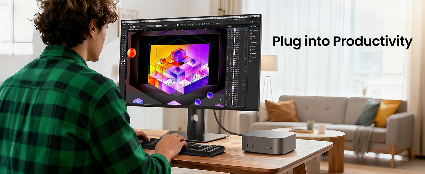 plug into productivity