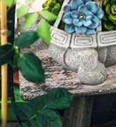 LESES Solar Lantern Lights, Turtle Outdoor Lantern with Waterproof LED Garden Light, Decorative L...