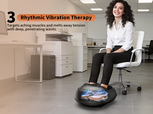 shiatsu foot massager with heat