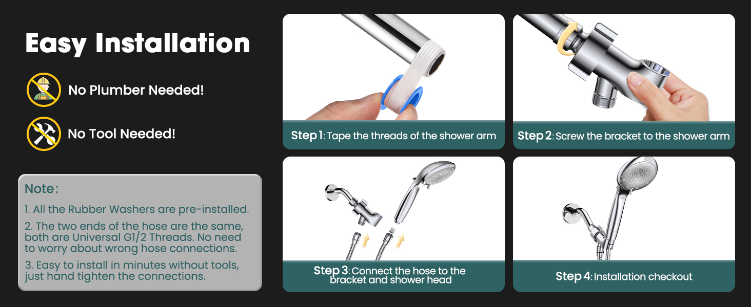 high pressure shower head