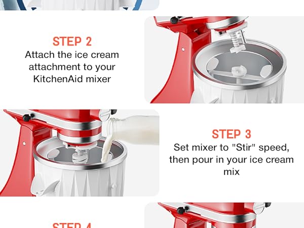 ice cream maker kitchen aid