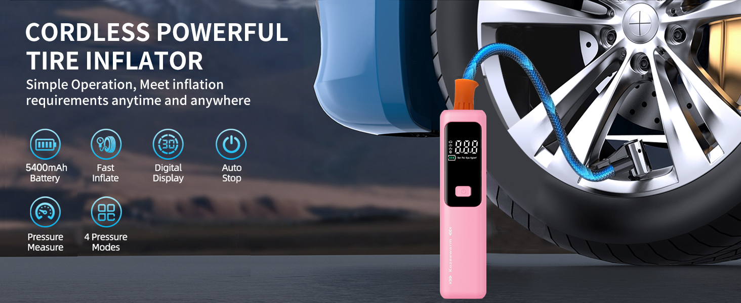 150PSI Cordless Car Tire Pump