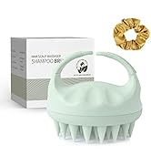 Sndyi Scalp Massager Shampoo Brush, Scalp Scrubber with Soft Silicone Bristles, Scalp Exfoliator ...