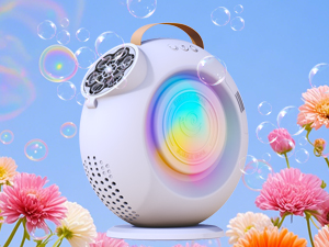 Howssyun Led Light bubble machine