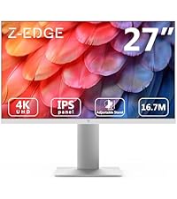 4K Monitor, Z-Edge 27 inch IPS Monitor, UHD 3840x2160 IPS Computer Monitor, 450 cd/m², 160Hz Refresh...