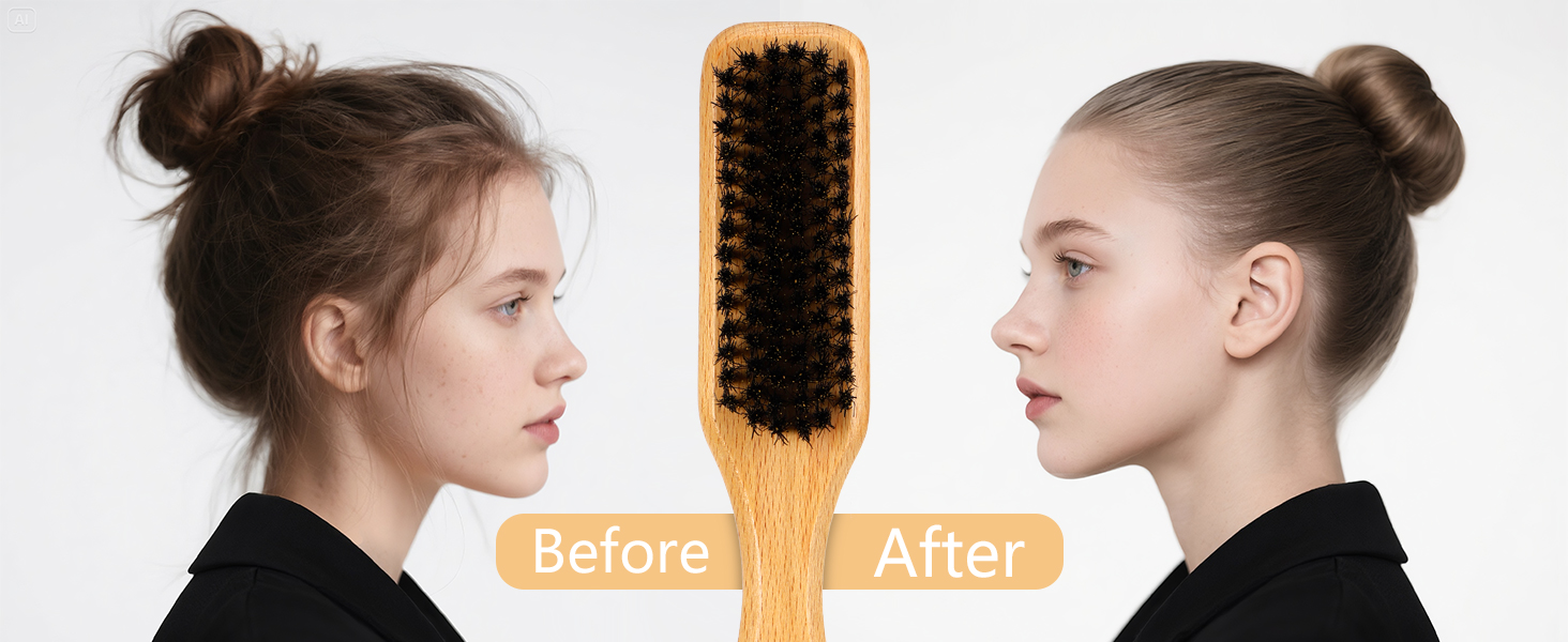 Slick Back Hair Brush