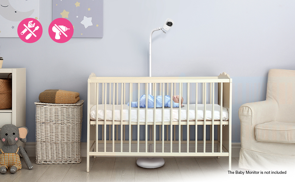 installation, crib, cot, bassinet, floor stand