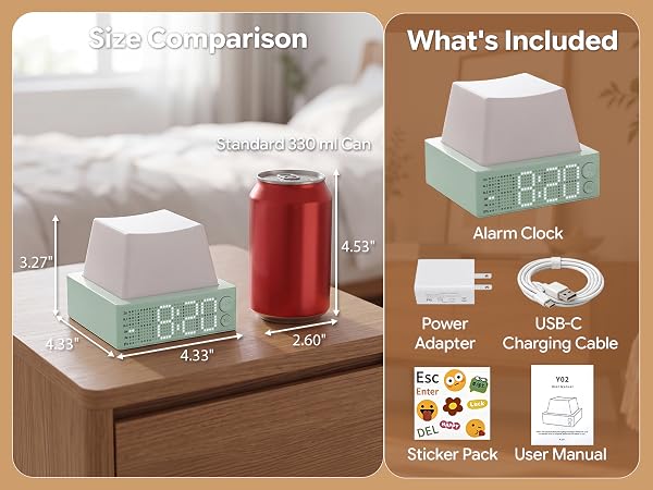 Keycap Alarm Clock