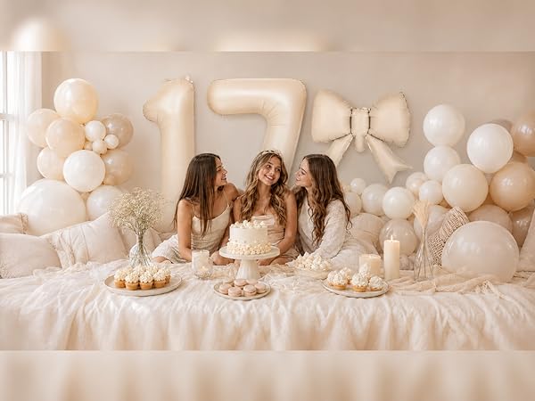 40 Inch Number Balloons with Bow Balloon