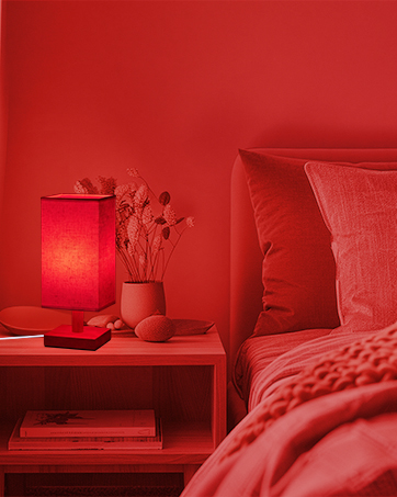 red light lamp