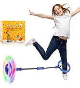 Amble Skip Ball for Kids - Ankle Skip It Ball Jump Rope - Birthday Gift for Girls and Boys - Fold...
