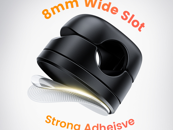 CORD HOLDER FOR NIGHTSTAND CORD HOLDER FOR DESK CABLE CLIPS
