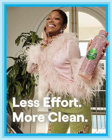 Seventh Generation less effort, more clean.