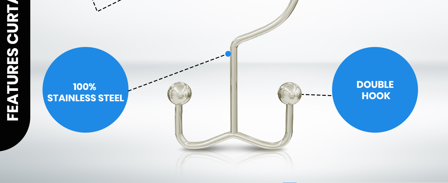shower rings shower curtain hooks rust proof shower curtain hook