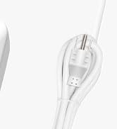 Power Strip Surge Protector, Extension Cord 6 feet, 3 Outlets, 2 USB Ports (2.4A/12W), Over Volta...