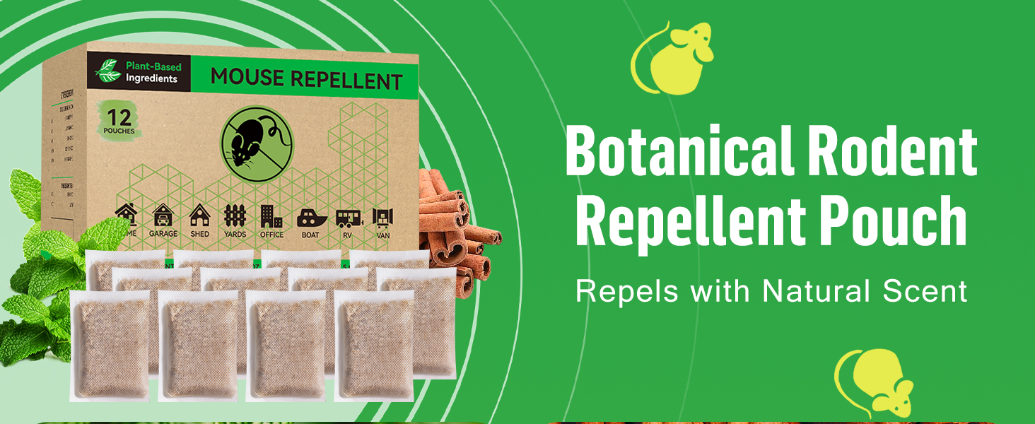 Mouse Repellent Pouches