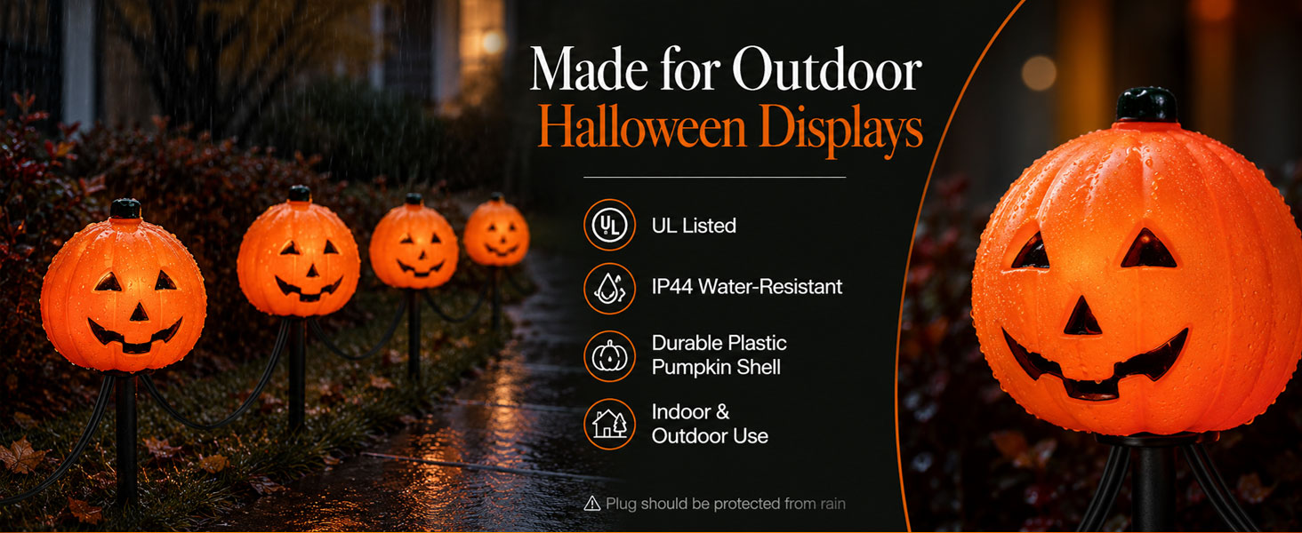 Halloween Pathway String Lights