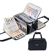 SFYBYHEART Acrylic Paint Storage, Craft Organizer, Art Supply Organizer, Art Tote Bags, Paints Br...