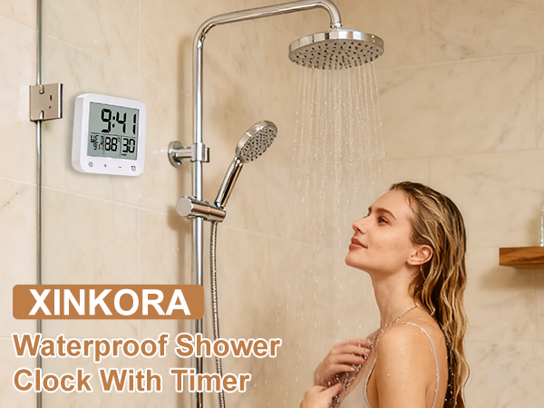 shower clock