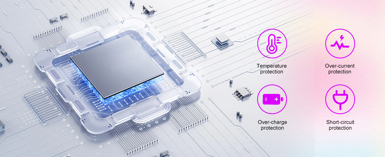 TARKARI Magnetic Wireless Charging RGB Mouse Pad