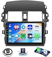 2G+64G Car Radio for Toyota Corolla 2009-2013, Android Car Stereo Wireless Carplay, Rimoody 9 inc...