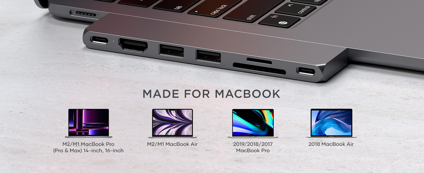 SATECHI SLIM PRO HUB 7 IN 1