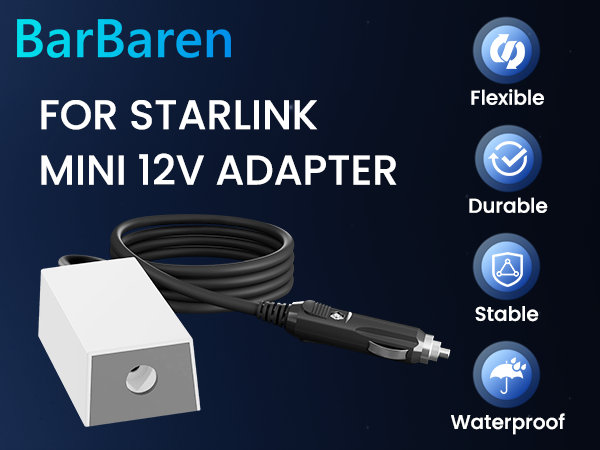 starlink mini 12v adapter