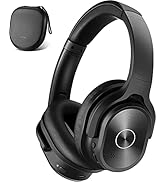 ZIHNIC Active Noise Cancelling Headphones, 40H Playtime Wireless Bluetooth Headset with Deep Bass...