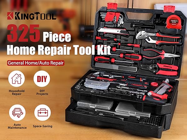 325 pcs tool set